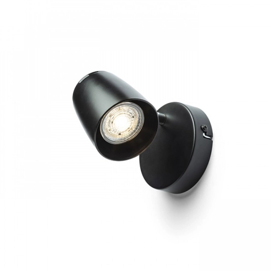 JOLI I ścienna czarna 230V LED GU10 10W R13556 Rendl light studio