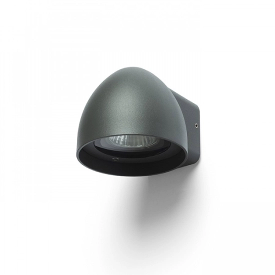 BOURDON ścienna antracyt 230V LED GU10 8W IP54 R13559 Rendl light studio