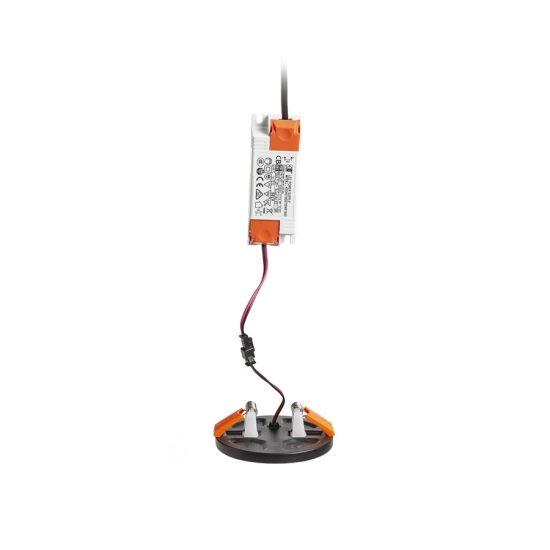 BJORK R 9 wpuszczana czarna 230V LED 6W 3000K R13583 Rendl light studio