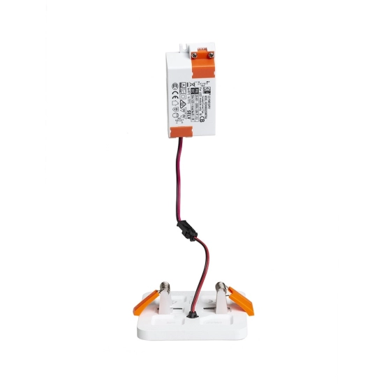 BJORK SQ 9 wpuszczana biała 230V LED 6W 3000K R13588 Rendl light studio