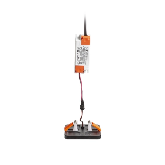 BJORK SQ 9 wpuszczana czarna 230V LED 6W 3000K R13589 Rendl light studio