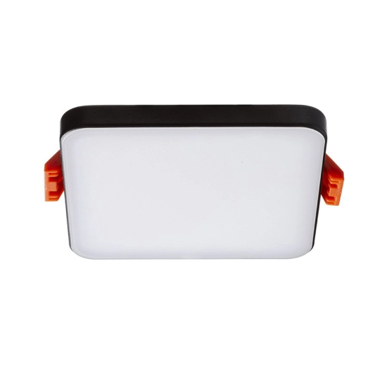 BJORK SQ 9 wpuszczana czarna 230V LED 6W 3000K R13589 Rendl light studio