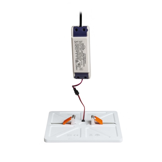 BJORK SQ 20 wpuszczana biała 230V LED 18W 3000K R13590 Rendl light studio
