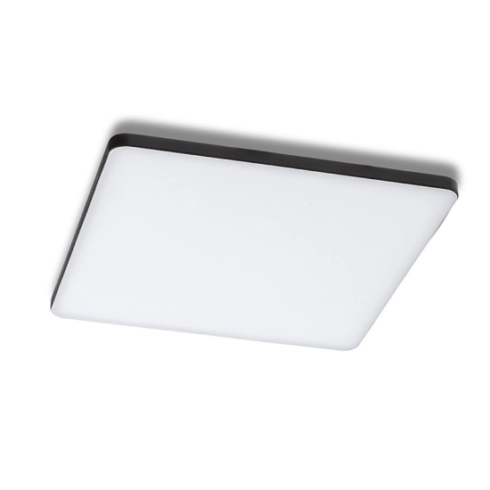 BJORK SQ 20 wpuszczana czarna 230V LED 18W 3000K R13591 Rendl light studio