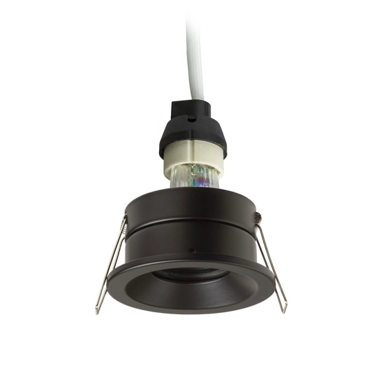 BELLA GU10 wpuszczana czarna 230V LED GU10 15W IP65 R13599 Rendl light studio