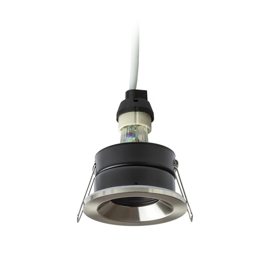 BELLA GU10 wpuszczana nikiel mat 230V LED GU10 15W IP65 R13601 Rendl light studio
