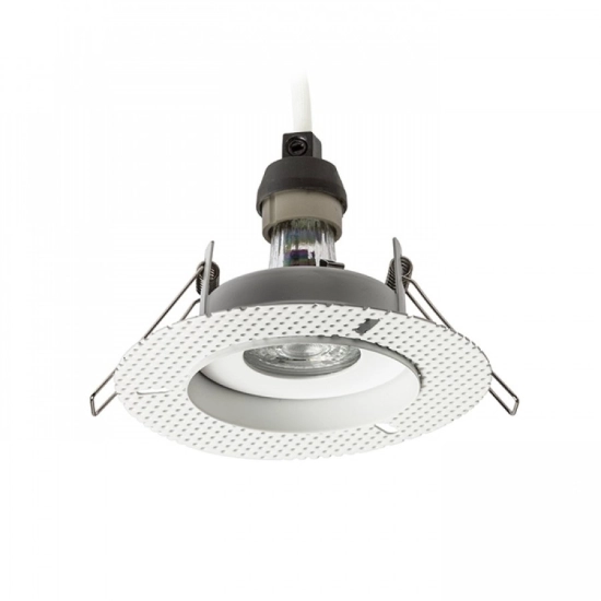 BRAN wpuszczana biała 230V LED GU10 15W IP65 R13605 Rendl light studio