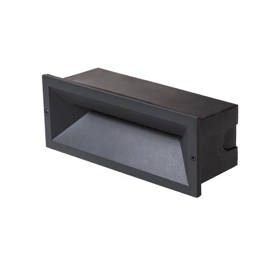 RAGG wpuszczana czarna 230V LED 12W IP65 3000K R13621 Rendl light studio
