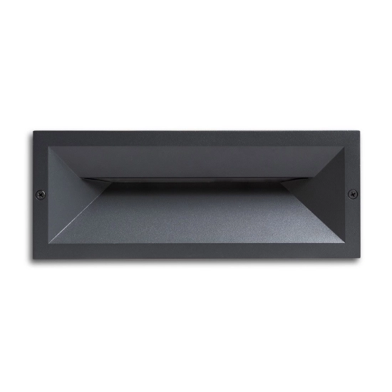 RAGG wpuszczana czarna 230V LED 12W IP65 3000K R13621 Rendl light studio