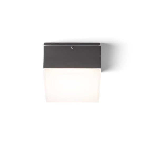 ORIN SQ sufitowa antracyt akryl satynowy 230V LED 10W IP54 3000K R13629 Rendl light studio