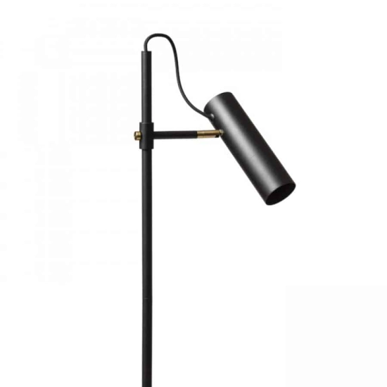kinkiecik.pl VARIA podłogowa czarna mosiądz 230V LED GU10 9W R13660 Rendl light studio