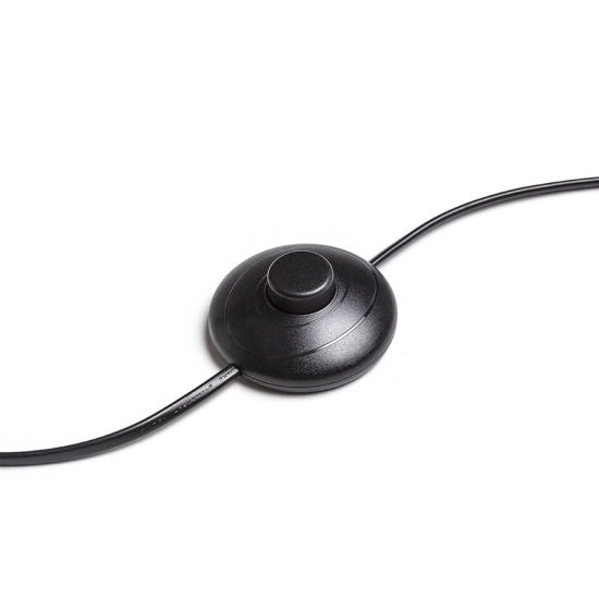 PERTH podłogowa czarna/czarna 230V LED E27 15W R13666 Rendl light studio
