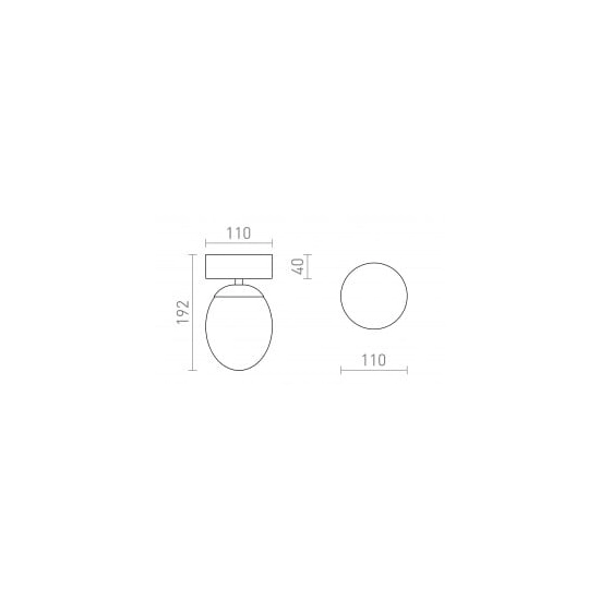 kinkiecik.pl MERINGUE 11 sufitowa szkło opalowe/chrom 230V LED G9 9W IP44 R13689 Rendl light studio