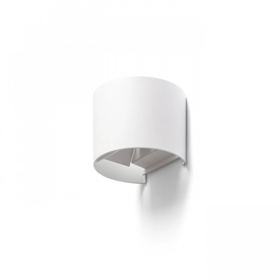 TITO R DIMM ścienna biała 230V LED 2x3W IP65 3000K R13736 Rendl light studio
