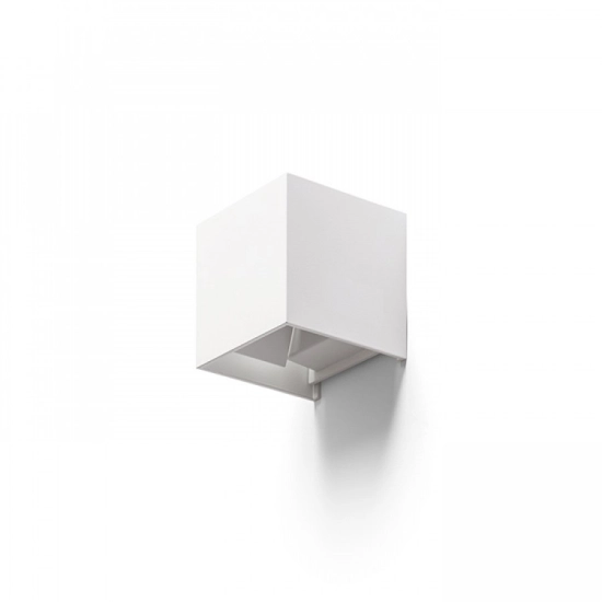 TITO SQ DIMM ścienna biała 230V LED 2x3W IP65 3000K R13738 Rendl light studio