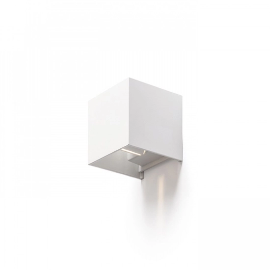 TITO SQ DIMM ścienna biała 230V LED 2x3W IP65 3000K R13738 Rendl light studio