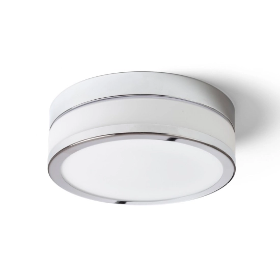 CIRA LED 23 sufitowa szkło opalowe/chrom 230V LED 12W IP44 3000K R13742 Rendl light studio