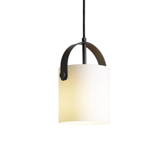 JULIETTA 16 wisząca szkło opalowe/czarna 230V LED E27 15W R13752 Rendl light studio