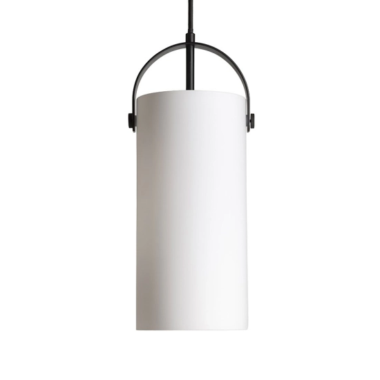 JULIETTA 31 wisząca szkło opalowe/czarna 230V LED E27 15W R13753 Rendl light studio