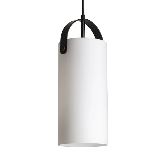JULIETTA 31 wisząca szkło opalowe/czarna 230V LED E27 15W R13753 Rendl light studio