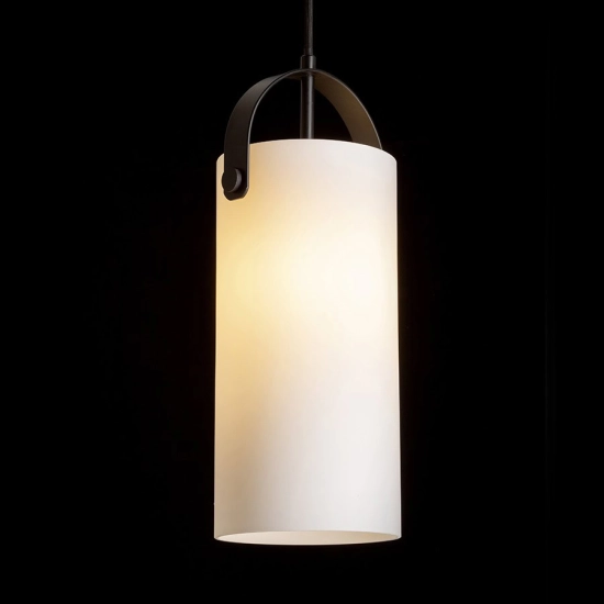 JULIETTA 31 wisząca szkło opalowe/czarna 230V LED E27 15W R13753 Rendl light studio