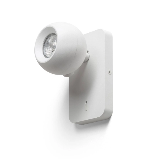 SIENA ścienna biała 230V LED GU10 9W R13761 Rendl light studio