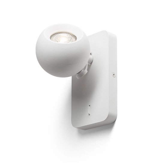 SIENA ścienna biała 230V LED GU10 9W R13761 Rendl light studio