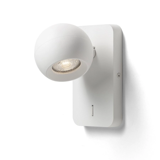 SIENA ścienna biała 230V LED GU10 9W R13761 Rendl light studio