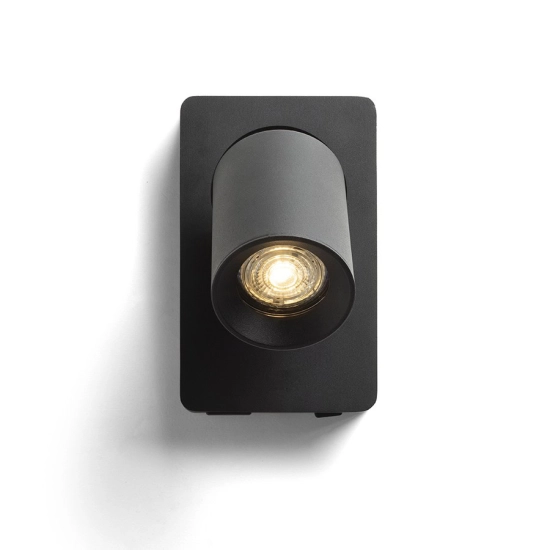 VOLTERA USB ścienna czarna 230V LED GU10 9W R13764 Rendl light studio