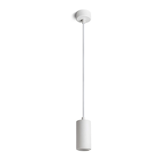 OPTIMUS wisząca biała 230V LED GU10 9W 10 50° R13777 Rendl light studio