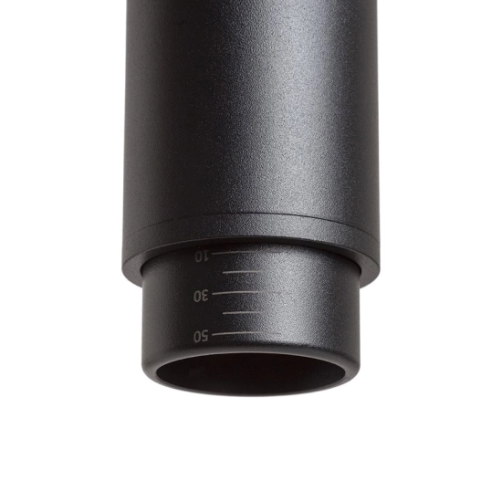 OPTIMUS wisząca czarna 230V LED GU10 9W 10 50° R13778 Rendl light studio