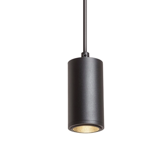 OPTIMUS wisząca czarna 230V LED GU10 9W 10 50° R13778 Rendl light studio