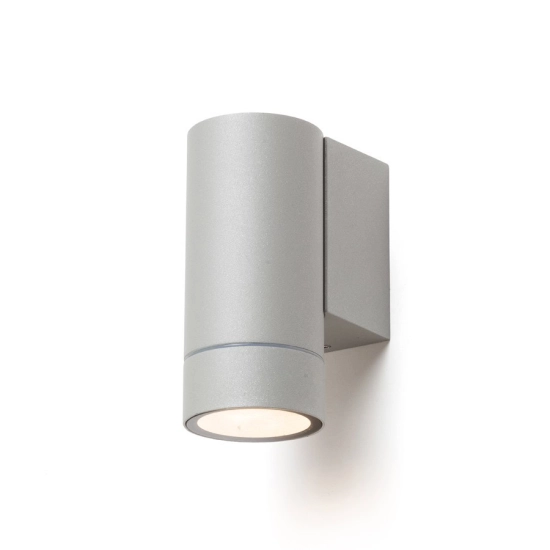 MIZZI NEW I ścienna srebrno-szara 230V LED GU10 8W IP65 R13796 Rendl light studio