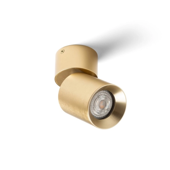 DARIO sufitowa mosiądz szczotkowana 230V LED GU10 9W R13869 Rendl light studio