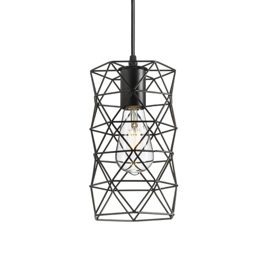 ILUSIA wisząca czarna 230V LED E27 15W R13892 Rendl light studio