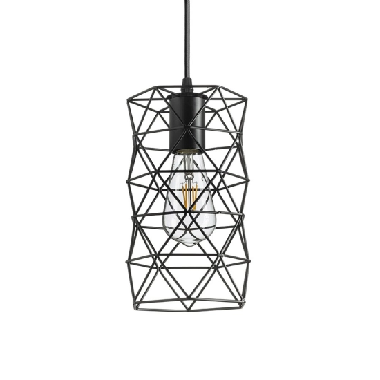 ILUSIA wisząca czarna 230V LED E27 15W R13892 Rendl light studio
