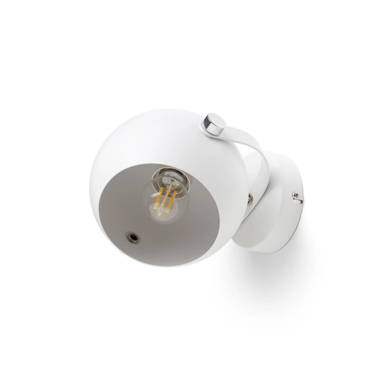 AGNETA natynkowa biała 230V LED E27 11W R13893 Rendl light studio