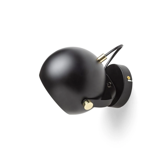 AGNETA natynkowa czarna 230V LED E27 11W R13894 Rendl light studio