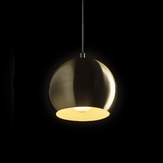 AGNETA wisząca mosiądz szczotkowana 230V LED E27 11W R13899 Rendl light studio