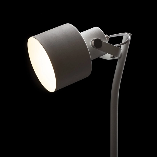 CELEIA stołowa biała matowa nikiel mat 230V LED E27 11W R13903 Rendl light studio