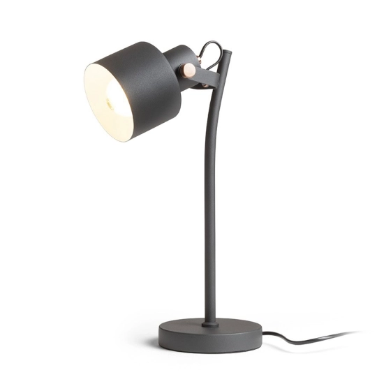 CELEIA stołowa czarna matowa miedź szczotkowana 230V LED E27 11W R13904 Rendl light studio