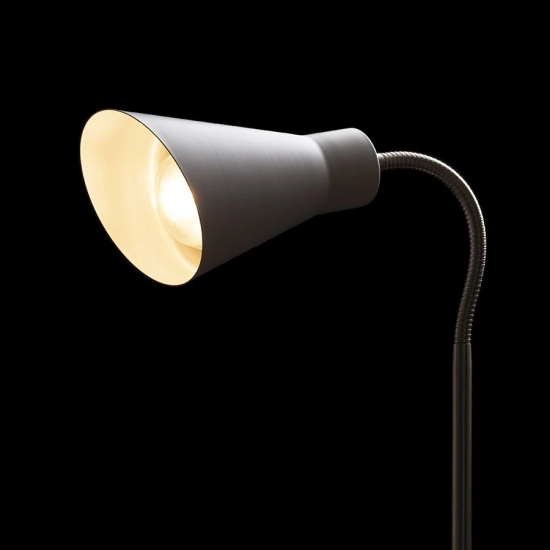 ANIKA stołowa biała matowa nikiel mat 230V LED E27 15W R13905 Rendl light studio