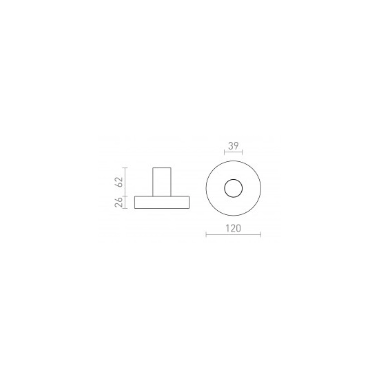 ALGOT stołowa czarna miedź szczotkowana 230V LED E27 15W R13907 Rendl light studio