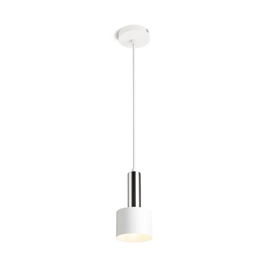 GIULIA 12 wisząca biała chrom 230V LED E27 11W R13908 Rendl light studio