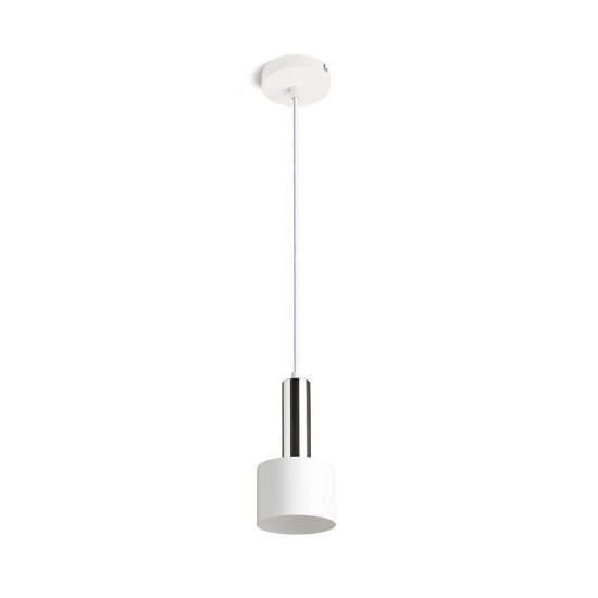 GIULIA 12 wisząca biała chrom 230V LED E27 11W R13908 Rendl light studio