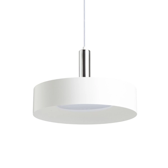 GIULIA 40 wisząca biała chrom 230V LED E27 30W R13912 Rendl light studio