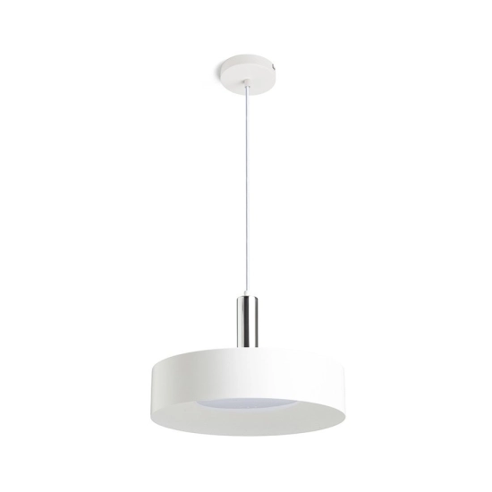 GIULIA 40 wisząca biała chrom 230V LED E27 30W R13912 Rendl light studio