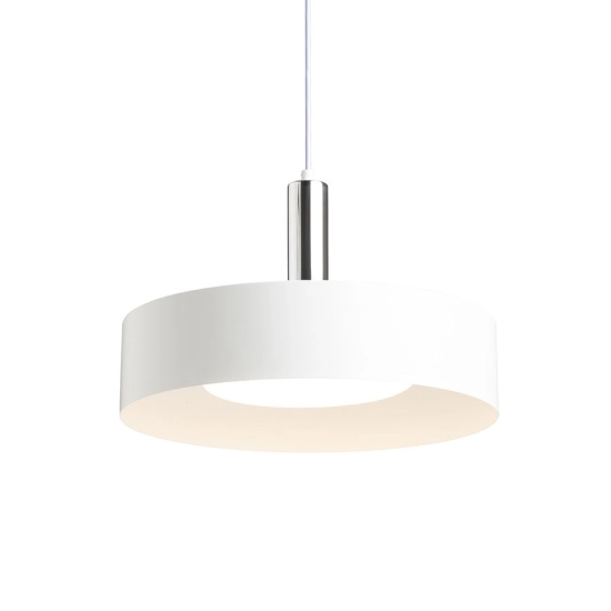 GIULIA 40 wisząca biała chrom 230V LED E27 30W R13912 Rendl light studio