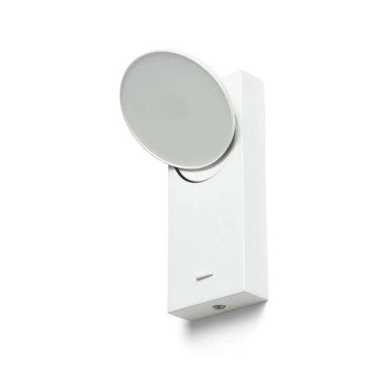 ELISEO ścienna biała 230V LED 5W 3000K R13914 Rendl light studio
