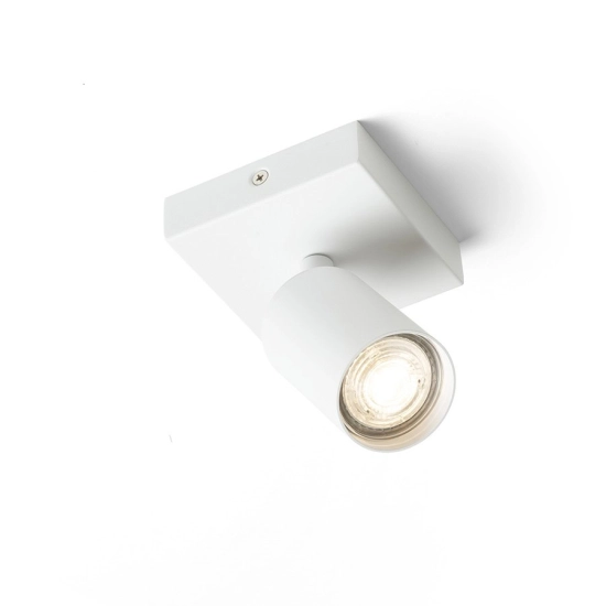 DUDE SQ natynkowa biała 230V LED GU10 9W R13920 Rendl light studio